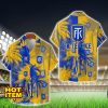 FK Teplice Hawaii Shirt All Over Printed Logo And Coconut Pattern Hawaiian Shirt Product Photo 1