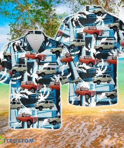Ford Bronco Wagon (First generation) 1966-1977 Summer Hawaiian Shirt Product Photo 1