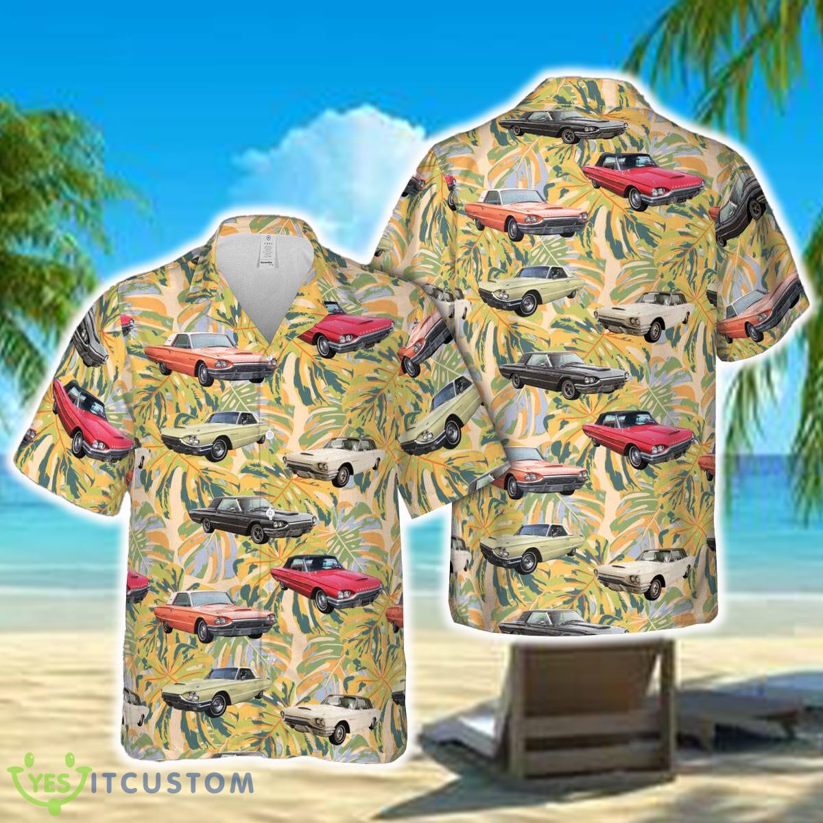 Ford Thunderbird 1964 Hawaiian Shirt 2 Ford Thunderbird 1964 Hawaiian Shirt - Ford Thunderbird 1964 Hawaiian Shirt