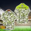 Forest Green Tropical 3D Hawaiian Shirt For Fans Product Photo 1