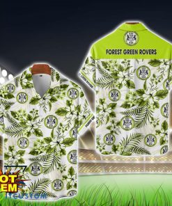 Forest Green Tropical 3D Hawaiian Shirt For Fans Product Photo 1