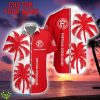 Fortuna Dusseldorf Coconut Pattern Hawaiian Shirt And Shorts Personalized Name Unique Gift For Summer Product Photo 1