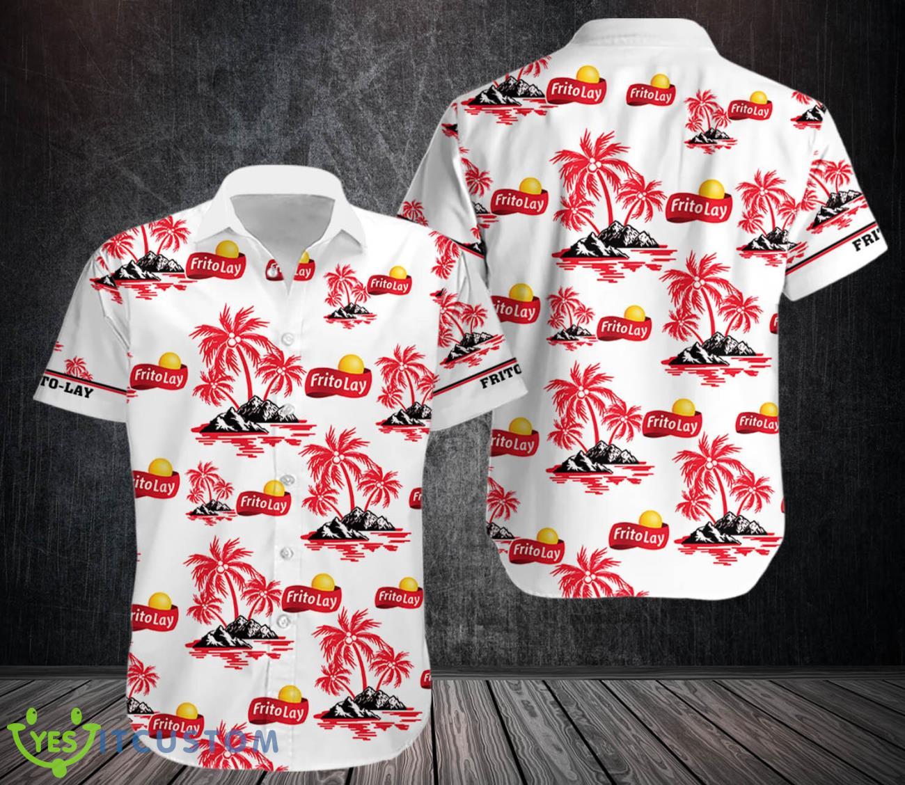 frito-lay Hawaiian Shirt Button Beach Shirt 2 frito-lay Hawaiian Shirt Button Beach Shirt Product Photo 1