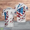 Funny American Flag Patriotic Golf Custom Name Halloween For Men Polo Shirt Product Photo 1