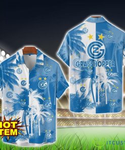Grasshopper Club Zürich Hawaiian Shirt 3D Printing Beach Shirt For Men And Women Product Photo 1