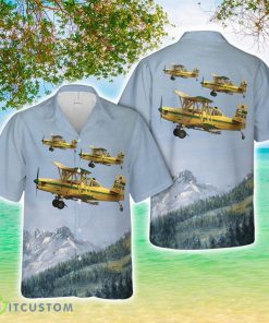 Grumman G-164 Turbo Agcat crop duster agricultural farm aircraft Hawaiian Shirt Beach Gift Product Photo 1