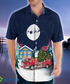 Haines City Florida Haines City Fire Department Christmas Hawaiian Shirt - Haines City Florida Haines City Fire Department Christmas Hawaiian Shirt_3