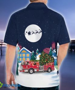 Haines City Florida Haines City Fire Department Christmas Hawaiian Shirt - Haines City Florida Haines City Fire Department Christmas Hawaiian Shirt_4