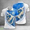 Halmstads BK 3D Polo Shirt Sport Gift Ideas Logo Print Polo Shirt For Fans Product Photo 1