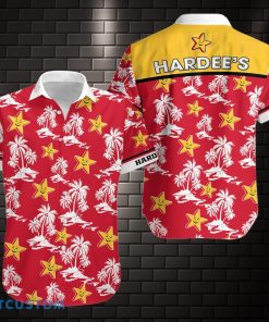 hardee's 3D Hawaiian Shirt Coconut Island Pattern Hawaii Shirt Product Photo 1