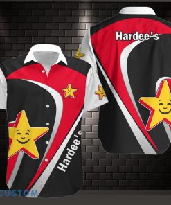 Hardee's All Over Printed 3D Hawaiian Shirt Product Photo 1
