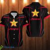 hardee's Logo Hawaii Shirt Black Shirt Product Photo 1
