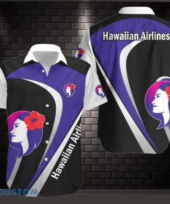Hawaiian Airlines All Over Printed 3D Hawaiian Shirt Product Photo 1