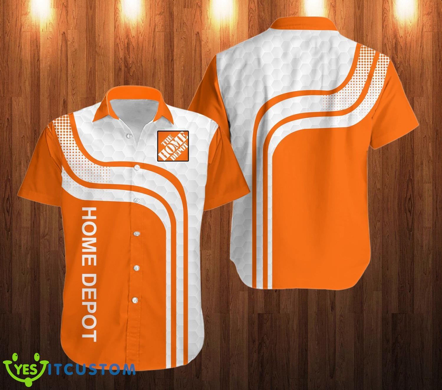 Home Depot Hawaiian Shirt 3D Printing Beach Shirt 2 Home Depot Hawaiian Shirt 3D Printing Beach Shirt Product Photo 1