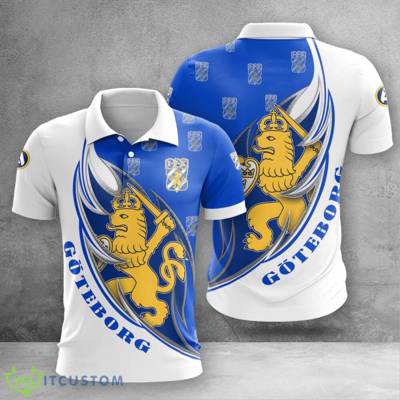 IFK Göteborg 3D Polo Shirt Sport Gift Ideas Logo Print Polo Shirt For Fans 3 IFK Göteborg 3D Polo Shirt Sport Gift Ideas Logo Print Polo Shirt For Fans Product Photo 1