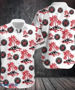 jimmy john's Hawaiian Shirt Button Beach Shirt Product Photo 1