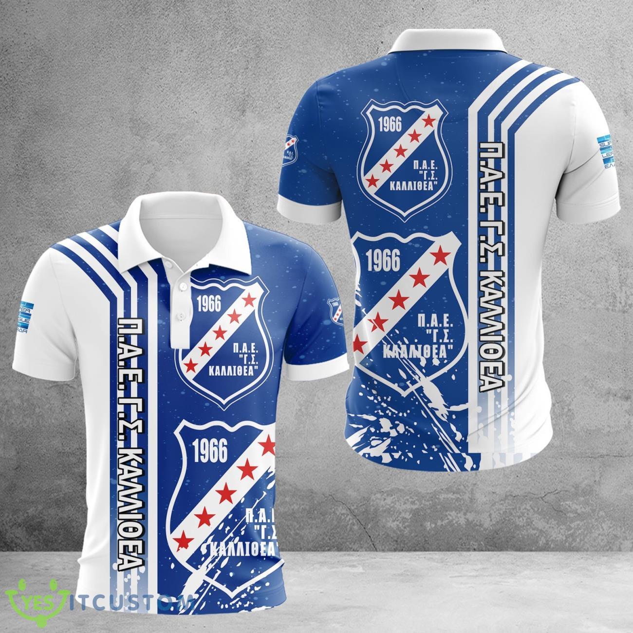 Kallithea F.C. Polo Shirt 3D Printing Sport Season Gift 3 Kallithea F.C. Polo Shirt 3D Printing Sport Season Gift Product Photo 1