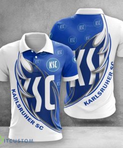 Karlsruher SC Team Logo 3D Polo Shirt All Printed Product Photo 1