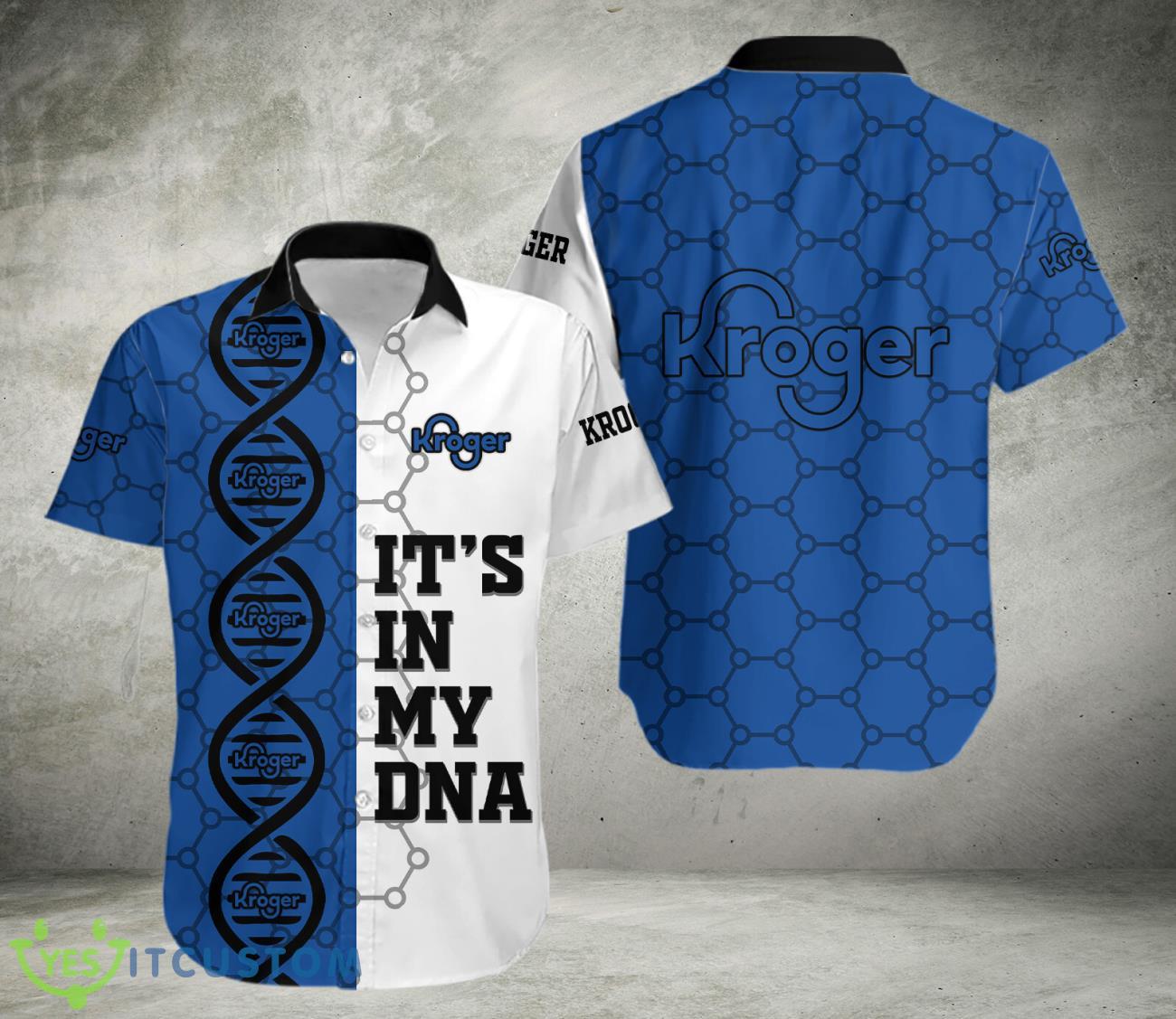 Kroger It's In My DNA Hawaiian Shirt 2 kroger its in my dna hawaiian shirt