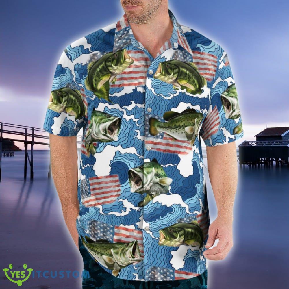 Largemouth Bass Flag Hawaiian Shirt 7 Largemouth Bass Flag Hawaiian Shirt - Largemouth Bass Flag Hawaiian Shirt_3