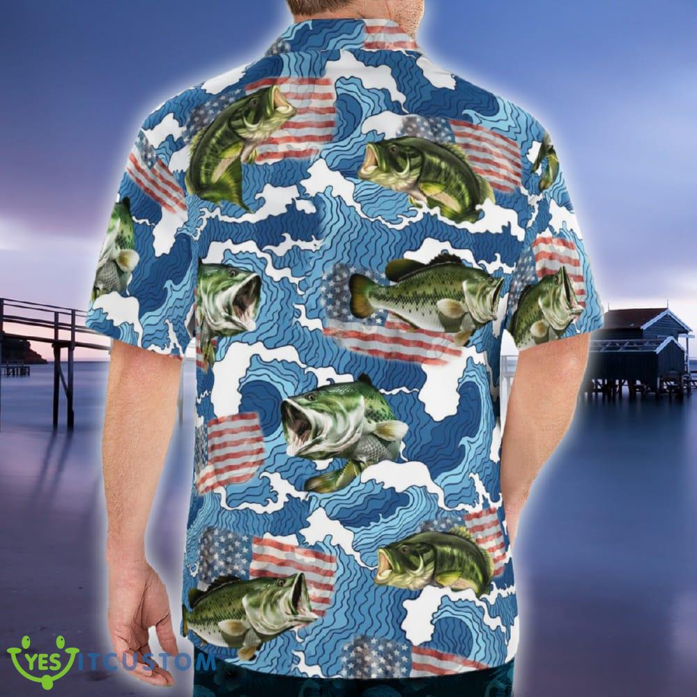 Largemouth Bass Flag Hawaiian Shirt 3 Largemouth Bass Flag Hawaiian Shirt - Largemouth Bass Flag Hawaiian Shirt_4