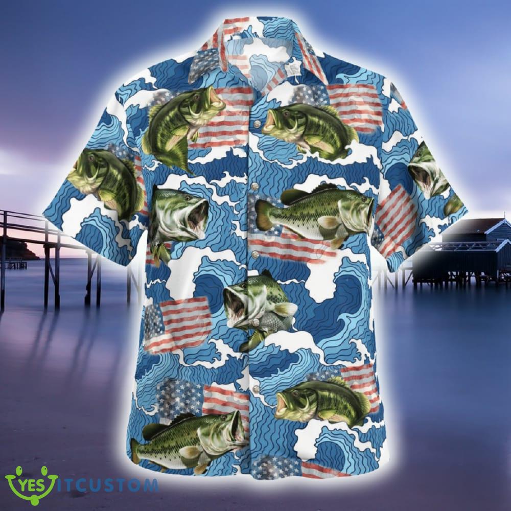 Largemouth Bass Flag Hawaiian Shirt 6 Largemouth Bass Flag Hawaiian Shirt - Largemouth Bass Flag Hawaiian Shirt_2
