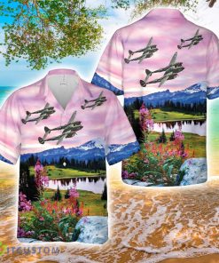 Lockheed P-38L Lightning ''Thoughts of Midnite'' Hawaiian Shirt Men Women Beach Shirt Product Photo 1