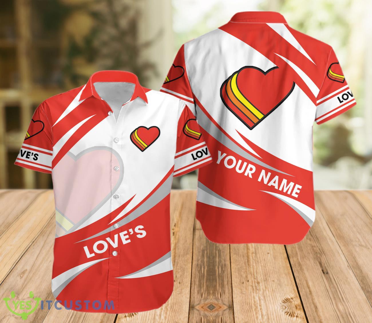 Love's Hawaiian Shirt Button Beach Shirt 2 loves hawaiian shirt button beach shirt