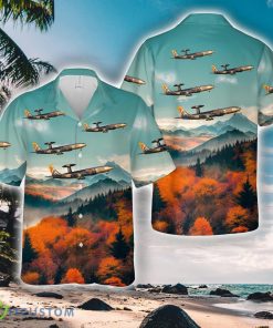 Luxembourg Air Force NATO Boeing E-3A Sentry in 25th anniversary livery Hawaiian Shirt Men Women Beach Shirt Product Photo 1