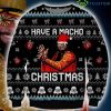 Macho Man Ugly Christmas Sweatshirt Product Photo 1