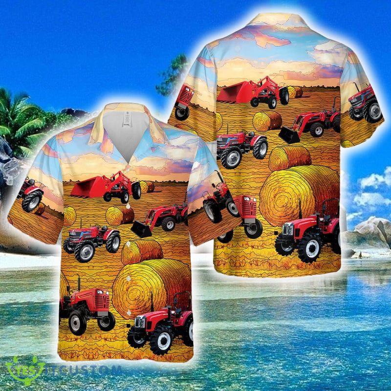 Mahindra Tractors USA Hawaiian Shirt 2 Mahindra Tractors USA Hawaiian Shirt - Mahindra Tractors USA Hawaiian Shirt