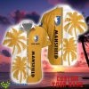 Mansfield Town Coconut Pattern Hawaiian Shirt And Shorts Personalized Name Unique Gift For Summer Product Photo 1