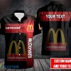 MCDONALD'S 3D Printing Hawaii Shirt Button Shirt Custom Name Product Photo 1