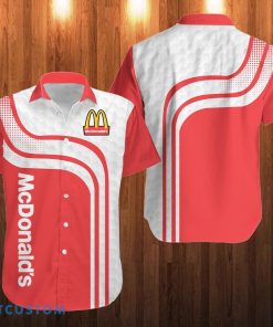 Mcdonald's Hawaiian Shirt 3D Printing Beach Shirt Product Photo 1