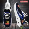 Mcdonald's Max Soul Shoes For Men And Women Blue Striped Custom Name Product Photo 1