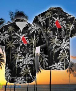 MCLANE Brand Coconut Tree Pattern Black Hawaiian Shirt For Beach 3 MCLANE Brand Coconut Tree Pattern Black Hawaiian Shirt For Beach - MCLANE Hawaiian Shirt Black Coconut Tree _2