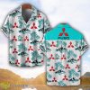 Mitsubishi Fuso Tropical Coconut Pattern Combo 3D Hawaiian Shirt And Shorts Product Photo 1