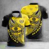 Mjällby AIF 3D Polo Shirt Sport Gift Ideas Logo Print Polo Shirt For Fans Product Photo 1