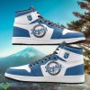 MLB Kansas City Custom White Blue Royals Air Jordan Hightop Shoes Product Photo 1