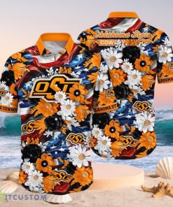 NCAA Oklahoma State Cowboys Design Logo Gift For Fan Independence Day Hawaii Shirt Full Over Print Product Photo 1
