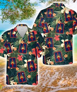 New York Army National Guard Summer Hawaiian Shirt Product Photo 1
