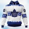 NHL Toronto Maple Leafs Autism Awareness Custom Name And Number 3D Hoodie New Fashion Product Photo 1