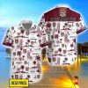 Northampton Town F.C Pineapple Flower Pattern Aloha Hawaiian Shirt And Shorts Product Photo 1