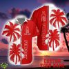 Nottingham Forest Coconut Pattern Hawaiian Shirt And Shorts Personalized Name Unique Gift For Summer Product Photo 1