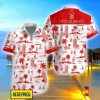 Nottingham Forest F.C Pineapple Flower Pattern Aloha Hawaiian Shirt And Shorts Product Photo 1