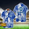 Odense Boldklub Hawaii Shirt All Over Printed Logo And Coconut Pattern Hawaiian Shirt Product Photo 1