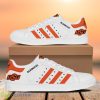 Oklahoma State Cowboys Football Shoes Striped Low Top Skate Shoes Limited For Men And Women Product Photo 1