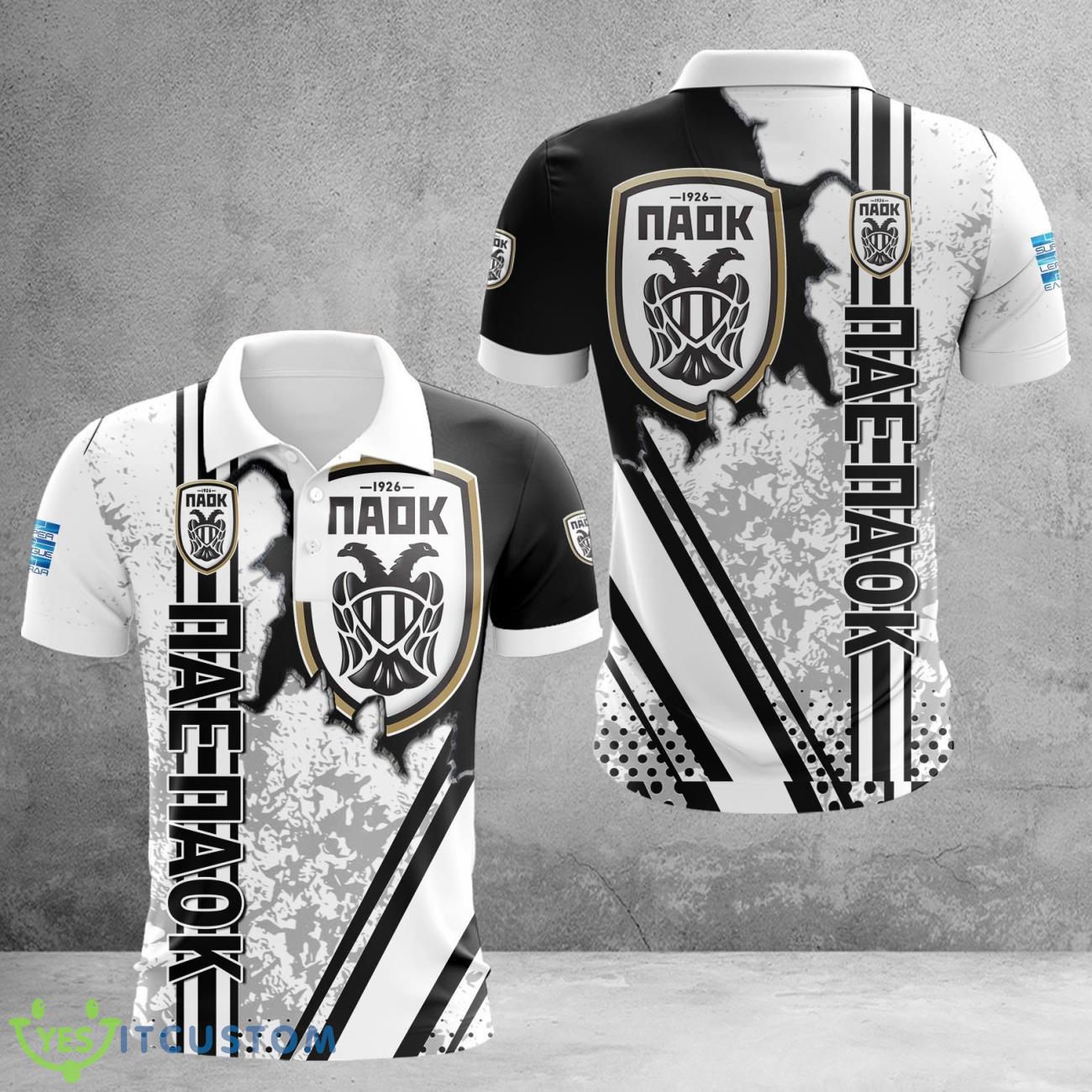 PAOK FC Polo Shirt Gift For Golf Lover Sport Team Logo Polo Shirt 3 PAOK FC Polo Shirt Gift For Golf Lover Sport Team Logo Polo Shirt Product Photo 1