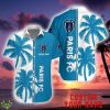 Paris FC Coconut Pattern Hawaiian Shirt And Shorts Personalized Name Unique Gift For Summer Product Photo 1