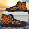 Perfect Cross Color Absolutely Nice Texas Longhorns Classic High Top Shoes Gift For Passionate Fans Product Photo 1